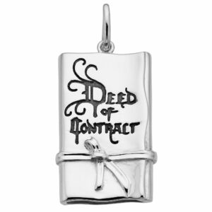 Deed of Contract pendant