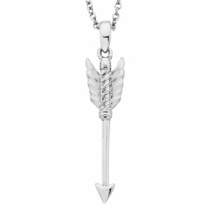 Legolas' Arrow pendant on an adjustable chain