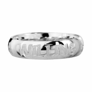 The Hobbit friendship ring: Willing Heart