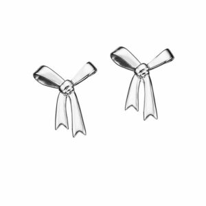 Karen walker bow earrings nz in sterling silver