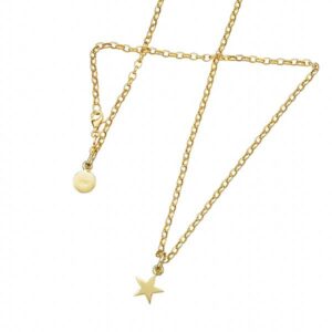 Karen Walker Star Pendant Gold