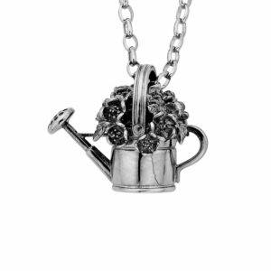 Karen Walker Watering Can and Flowers Pendant